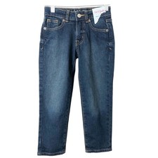 Cat  Jack NWT Girls' Adjustable Waist Ankle Straight Jeans w/Stretch Size 6