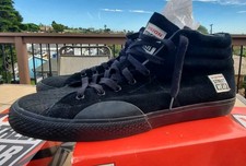 Vision Street Wear shoes size 10M hi-tops Suede Reissue Skateboarding