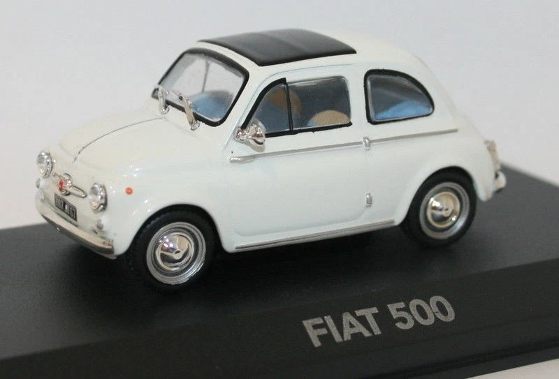 Atlas escala 1/43 diecast - Fiat 500 - blanco Foto 2 de 3