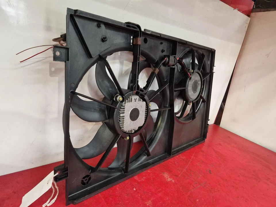 AUDI A3 8P 2012 COOLING FAN TWIN FAN ASSEMBLY 1.6L PETROL BSE 1K0959455EF - Image 2 of 4