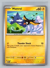 Wattrel 075/167 Twilight Masquerade Non-Holo Pokemon TCG Card NM 2024 TWM