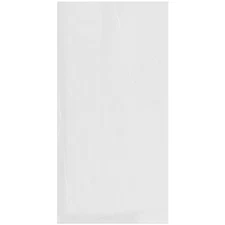 Plymor 10" x 20", 1.25 Mil Flat Open Clear Plastic Poly Bags