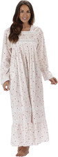Victorian Nightgown - Night Dress for Women Sleepwear, Kate 100 Cotton Gown