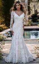 White Wedding Dress Size 12