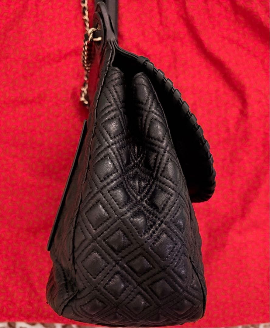 Tory Burch Chain Shoulder Bag Leather Black Women's From Japan thumbnail 11