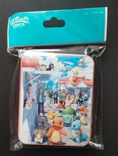 Pokemon TIN Stickers Charmander & Squirtle & Bulbasaur Pokepark Kanto SEALED