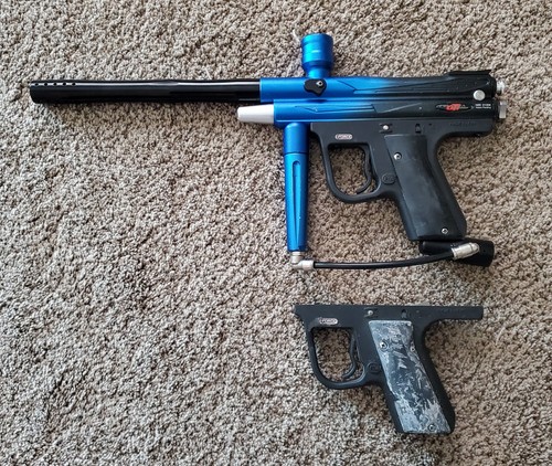 PMI Piranha Paintball E-trigger Complete And Working And Frame For Parts 