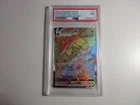 PSA 9 Rayquaza Vmax Secret Rare Evolving Skies Pokemon Card