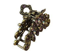 Btg Boho Retro Rhinestone Fancy Hair Claw Jaw Clips Pins Fashion Flower Hair