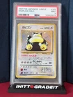 Snorlax JP Jungle Japanese 143 PSA 9 MINT Pokemon Card Vintage 🌀 Swirl
