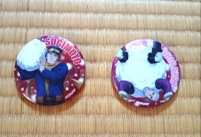 Goldenes Kamuy Sugimoto Saichi Shiraishi Yoshitake Sparkling Can Badge Collec...