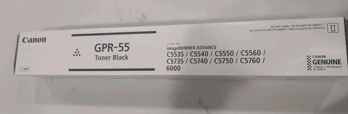 CANON GPR-55 BLACK SEALED TONER NEW/GENUINE BOX