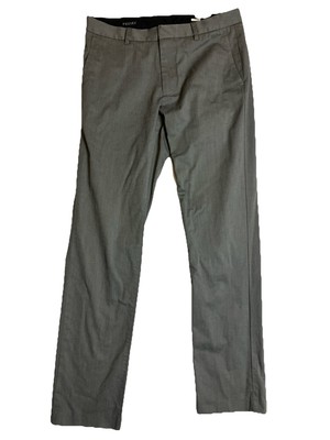 Bonobos Pants Mens 32x32  Friday Slim Gray Khaki Chinos Stretch  Tag 31x32