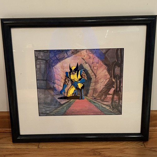 X-Men Wolverine - Original Animation Production Cel 1990s EUC