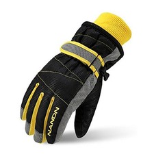 Kids Winter Warm Windproof Outdoor Medium Fit kids 8-10 years old Black