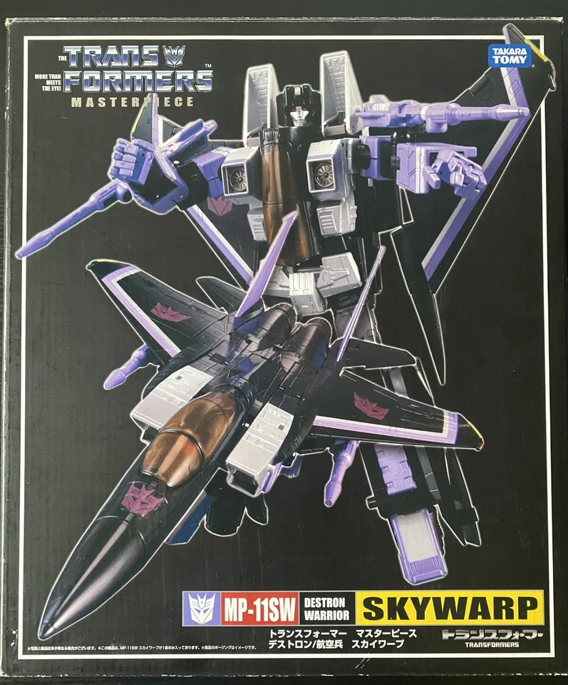 Takara Tomy Transformers Masterpiece MP-11SW Skywarp w/ Coin never transformed - Immagine 4 di 4