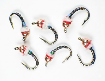 Mirage Frenchie Tungsten Nymphs UV Pink - Premium Trout Fly Fishing Flies