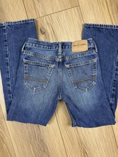 Abercrombie Kids Jeans Youth 10 Blue Medium Wash Bootcut Denim Casual Everyday