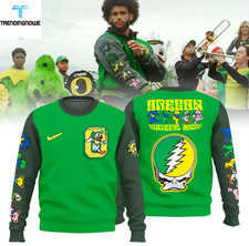 Oregon Duck Grateful Dad 2025 3D All Over Printed Sweatshirt