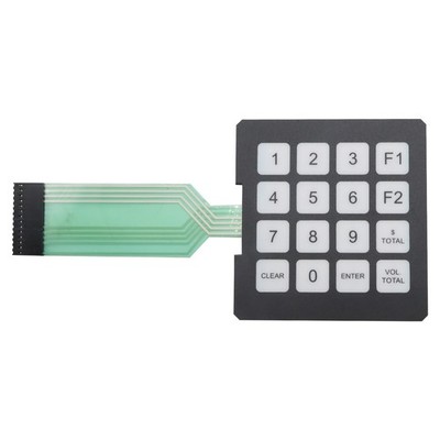 Programmable Manager Membrane Switch Keypad for Gilbarco Encore M00147A001