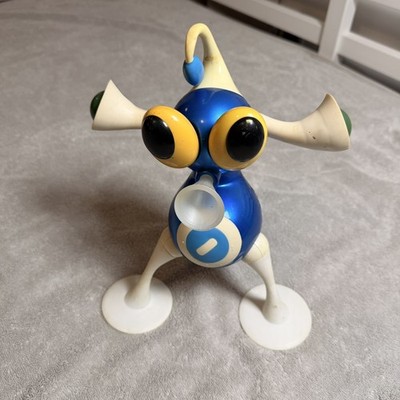 Rare  Zizzle Blue Tripod Robot 2005 Music Toy Speaker - Large 10  see video