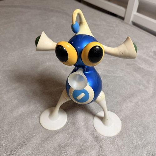 Rare  Zizzle Blue Tripod Robot 2005 Music Toy Speaker - Large 10” see video
