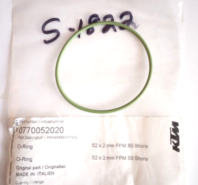 KTM O-Ring 52X2MM NOS 0770052020 (S-1822) | eBay
