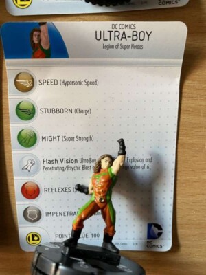 ULTRA BOY 204 Superman and the Legion of Super-Heroes DC HeroClix gravity