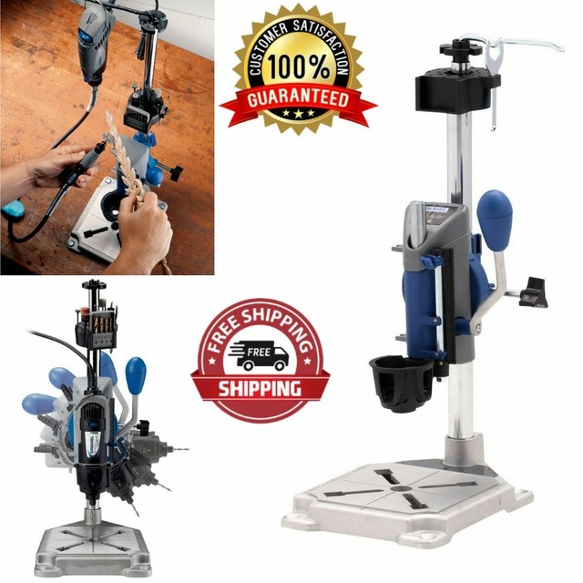 Rotary Tool Drill Press WorkStation Jewelry Making Polishing Sanding