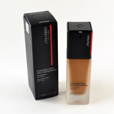 Shiseido Synchro Skin Self-Refreshing Oil-Free Foundation 440 AMBER - BOX