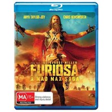 FURIOSA A MAD MAX SAGA BLU-RAY, NEW SEALED, 210824, FREE POST