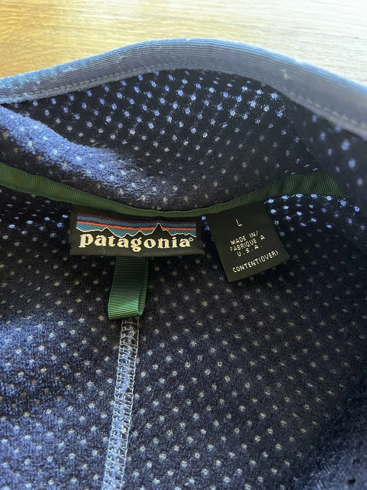 Patagonia Vintage 92 Mens L Deep Pile Retro X Fleece Jacket Full Zip Made USA image 4