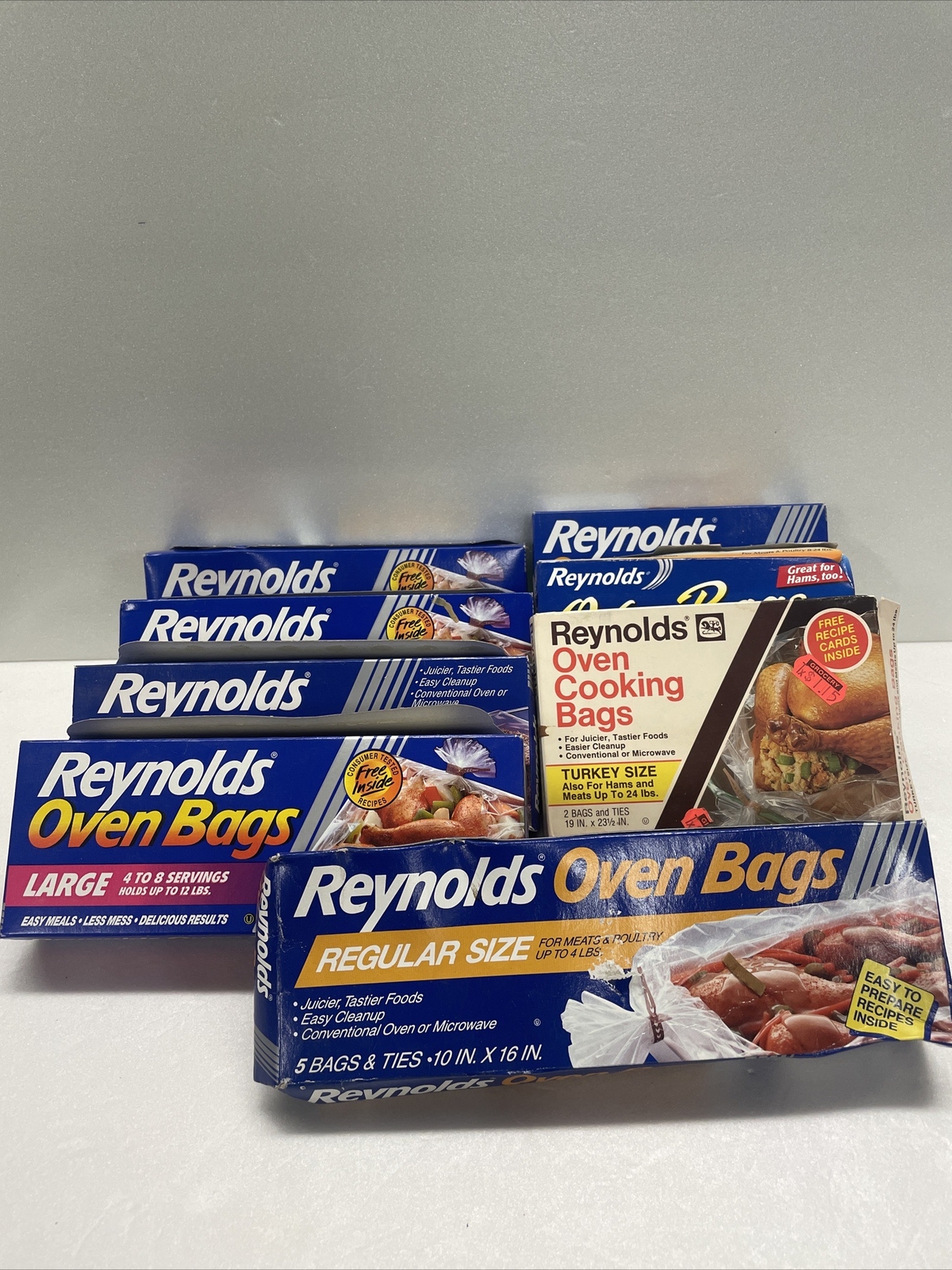 REYNOLDS OVEN BAGS Large Regular & Turkey Size. Lot Of 8 eBay