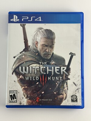 The Witcher 3 Wild Hunt - PlayStation 4 - Cleaned and Tested - CIB