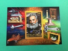 Alexander Graham Bell Telephone 1 mint never hinged stamps sheet A17198