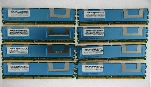 32GB 8 x 4GB ECC FULLY BUFFERED PC2-5300 DIMM DDR2 667 MHz FB Server - Picture 3 of 3