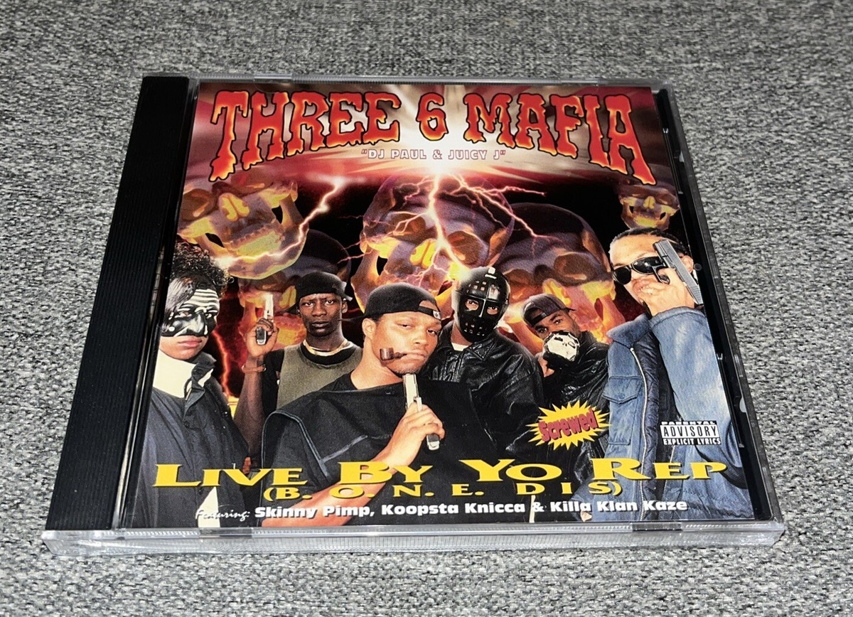 HiPHOP・R&B CD300〜350枚セット3箱 3つ購入でお願いします① Live by the Rep by Three 6 Mafia (New CD)⭐️Buy Any 3 Get 1 Free