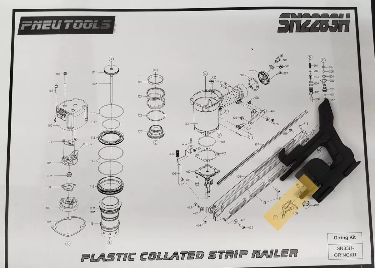 Pneutools sn2283h sales