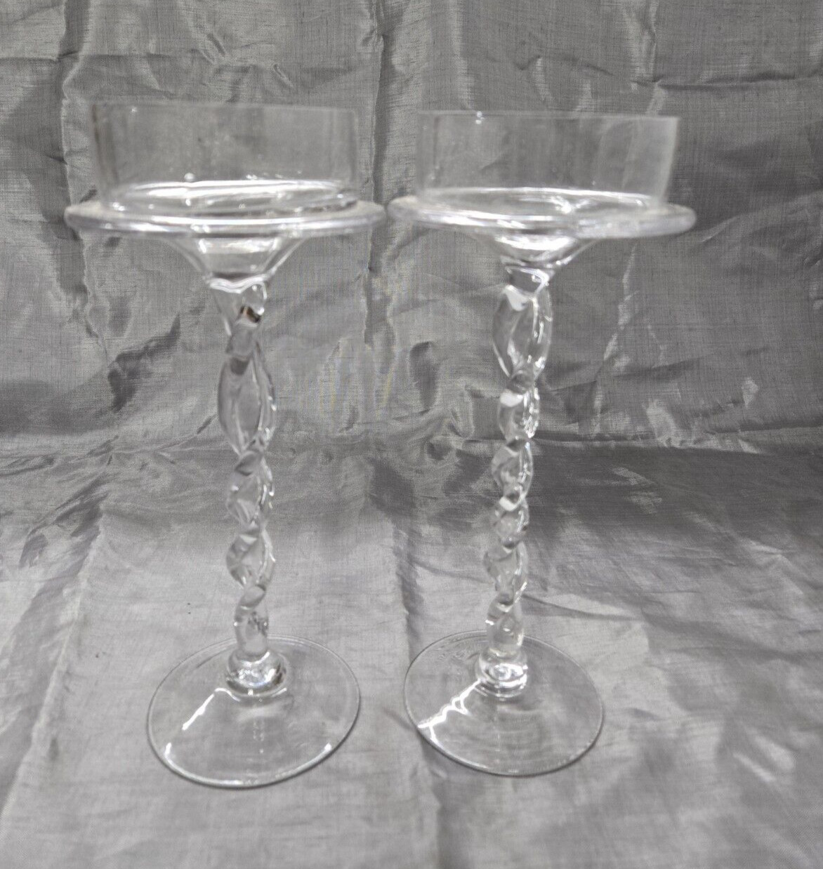 Candlesticks Twisted Spiral Stem 3