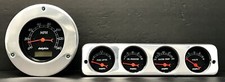 1942 1943 1944 1945 1946 1947 1948 Ford Car 5 Gauge Dash Panel Insert Set Black