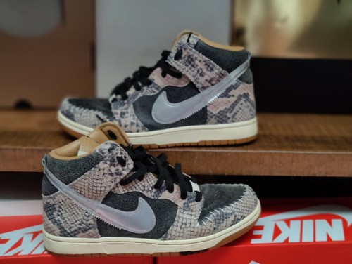 nike dunk high snakeskin