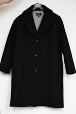 Apc Womens Black Ninh Coat. Size 36.