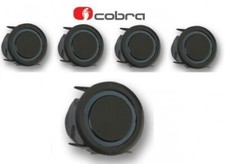 Cobra R0294S 4 Way Car Rear Parking Sensor Kit 22mm slim fit black