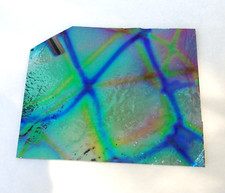CBS Dichroic Glass coe 90 Reptilian Mixture color thin Black