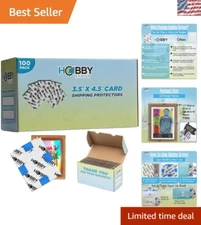 Lightweight Card Shipping Mailer with Rounded Corners - Box of 100 Protectors