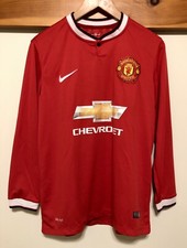 Manchester United 2014/15 Home Jersey. #7 (no name). Size M. Authentic