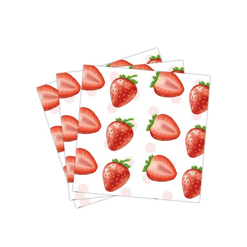 Strawberry Tableware Sets,Party Plates Napkins Summer Fruit Birthday Decorati... - Picture 5 of 5