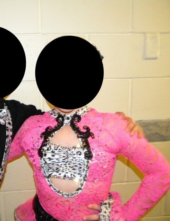 Custom Dance Competition Girls Jazz Medium Costum… - image 4