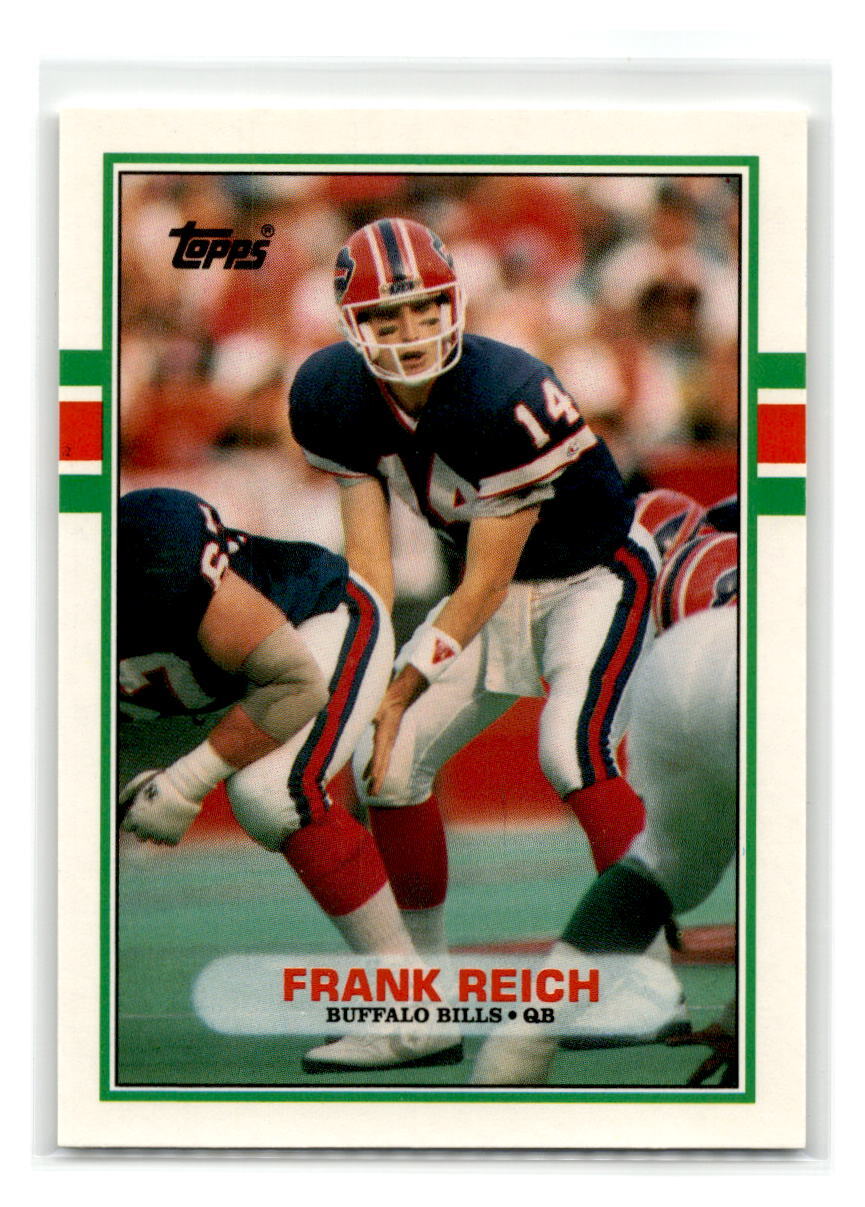 1989 Topps Traded - #81T - Frank Reich RC - Buffalo Bills