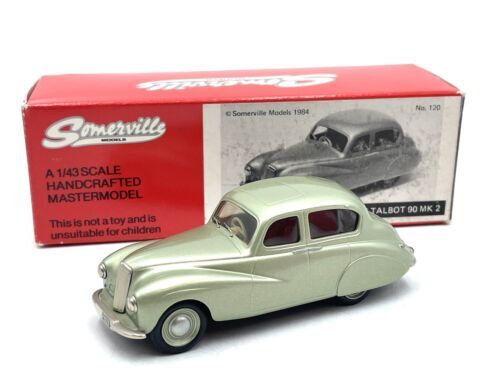 Somerville 1/43 Sunbeam Talbot 90 Mk2 Auto metallic grün Vintage # NI - Bild 1 von 10